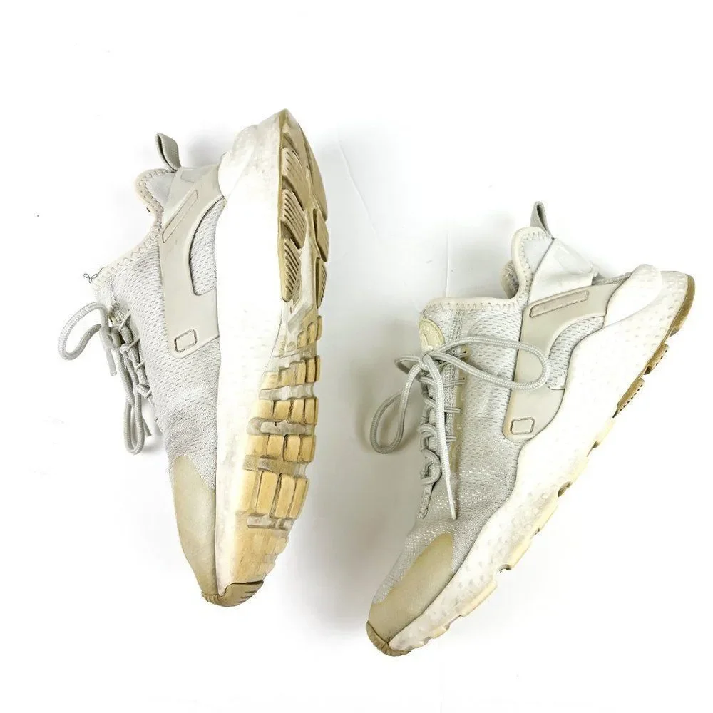 Nike White Air Huarache Sneaker Tennis Athletic Shoes Size 8
